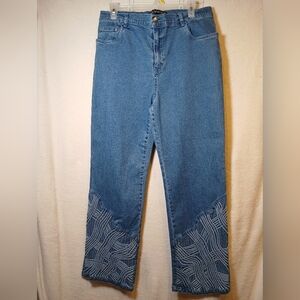 SHOWOFF WOMEN  DENIM BLUE JEANS SIZE 14